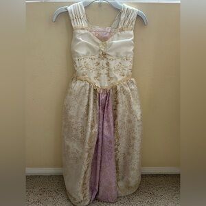 Disney Store Rapunzel Wedding Costume Dress Tangled Ever After Girls Size 5/6